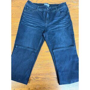 Chico’s So Slimming Jeans Regular Dark Wash Straight Leg Stretch Denim Size 2.5